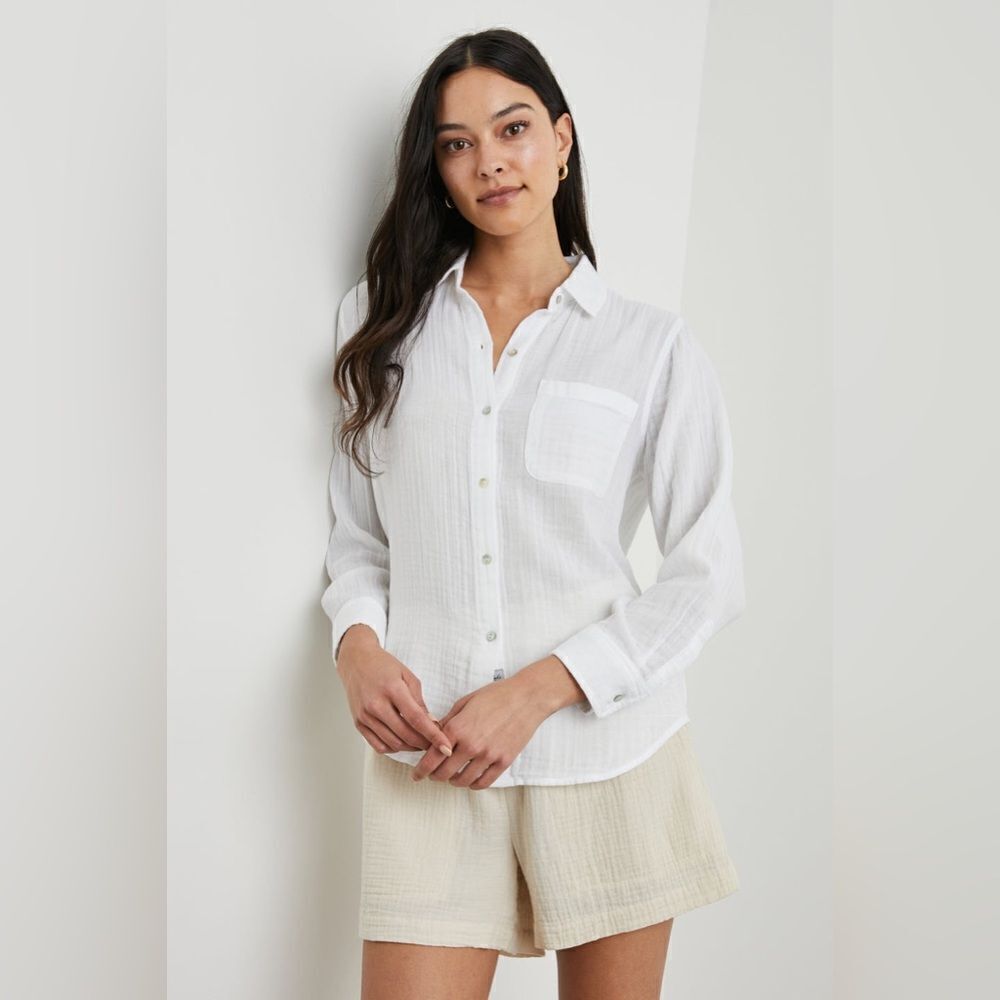 Rails White Ellis Shirt